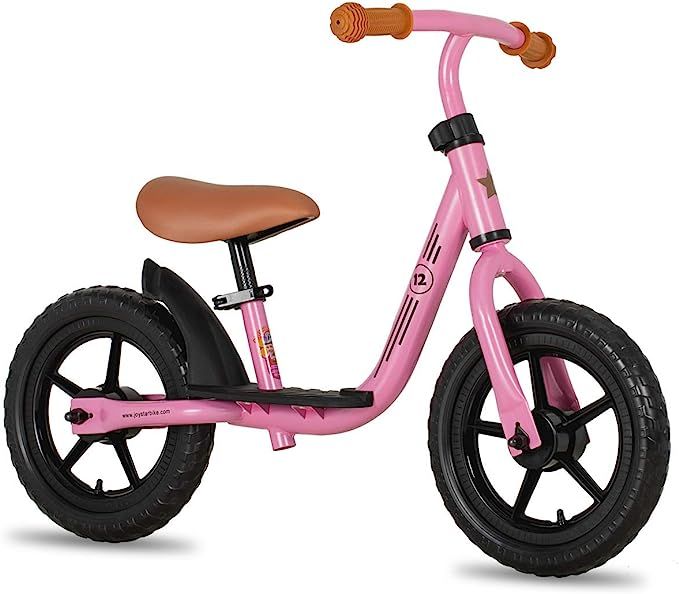 JOYSTAR 10"/12" Toddler Balance Bike for Girls & Boys, Ages 18 Months to 5 Years, Kids Push Bike ... | Amazon (US)