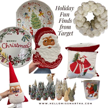Lots of fun Holiday Finds from Target! 

#LTKSeasonal #LTKHoliday #LTKhome