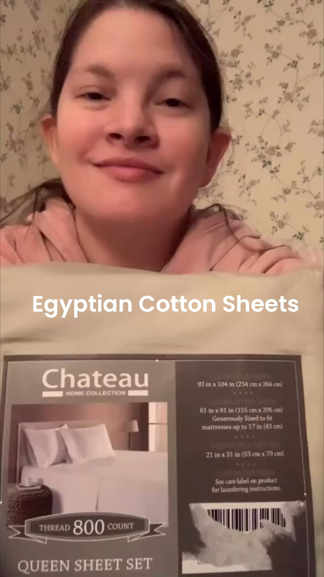With these Chateau Home Collection 100% Egyptian Cotton Sheets I sleep in luxury and get the best sleep of my life.. These are soft, luxurious hotel quality sheets for your home. They feel so nice on the skin. I’m not used to this amazing quality of sheets. I usually buy affordable sheets. They are 800 thread count queen size sheets with deep pockets and a buttery soft sateen weave that will make your bed more comfortable and will make it hard to leave your bed in the morning. Goodnight and sweet dreams everyone!

#LTKU #LTKFindsUnder100 #LTKHome