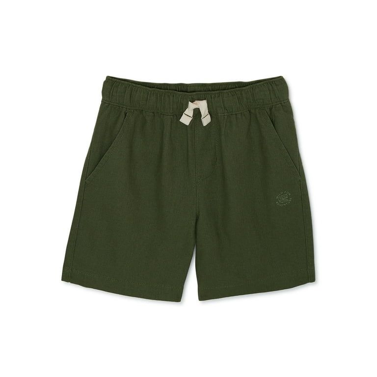 365 Kids Boys' Mix and Match Linen Shorts, Sizes 4-10 | Walmart (US)