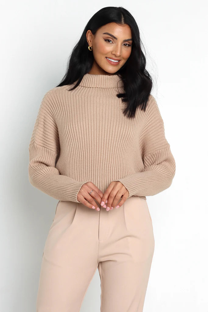 Whitaker Knit Sweater - Beige | Petal & Pup (US)