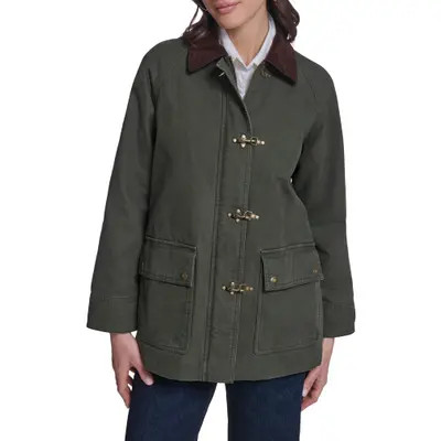 levi's Cotton Barn Jacket in Olive Night at Nordstrom, Size Small | Nordstrom