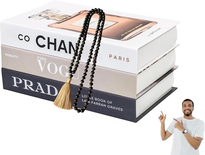 Coffee Table Decorative Books for Home Decor, Fake Books for Decoration, Aesthetic Bookshelf Deco... | Amazon (US)