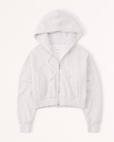 Essential SoftAF Max Cinched Full-Zip | Abercrombie & Fitch (US)