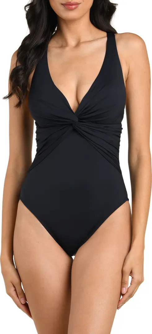 La Blanca Island Plunge One-Piece Swimsuit | Nordstrom | Nordstrom