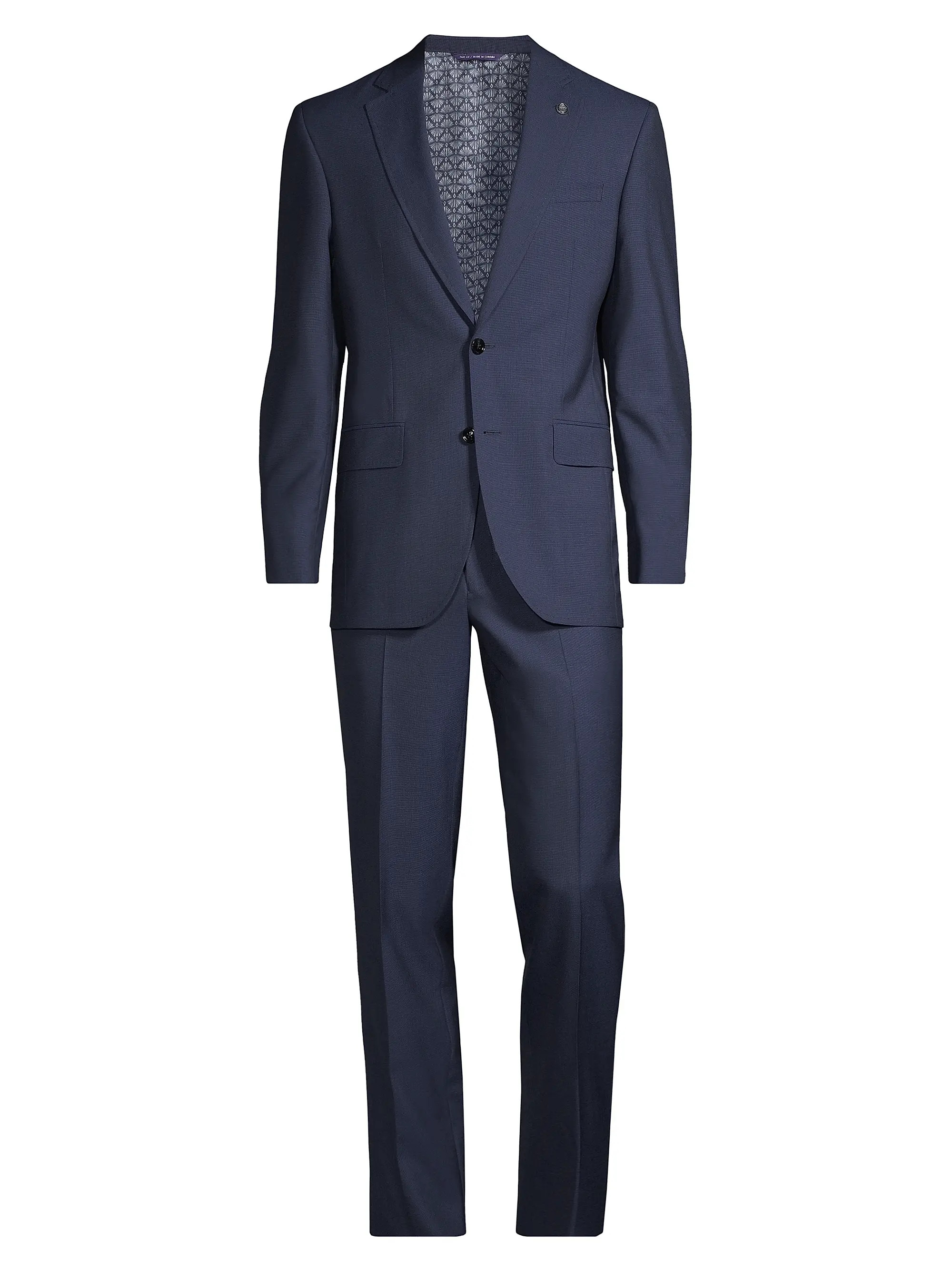 Wool High Suit | Saks Fifth Avenue