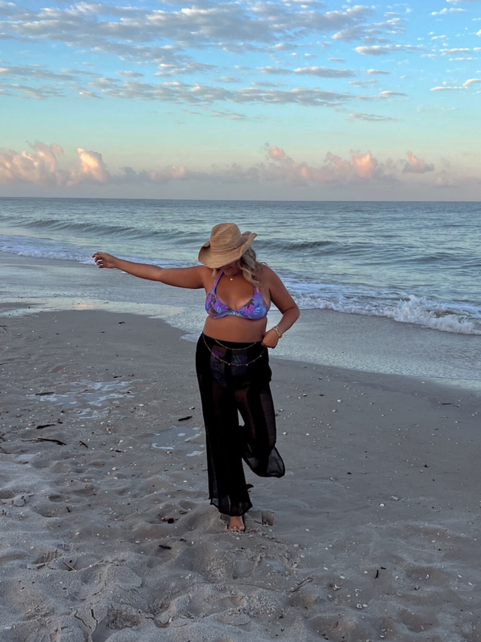 Ready for beach weather! 

Swim, swim outfit, beach outfit, vacation outfit, midsize swim, pool outfit, two-piece swim, crochet pants, swim coverup, cowboy hat 

#LTKSeasonal #LTKtravel #LTKswim