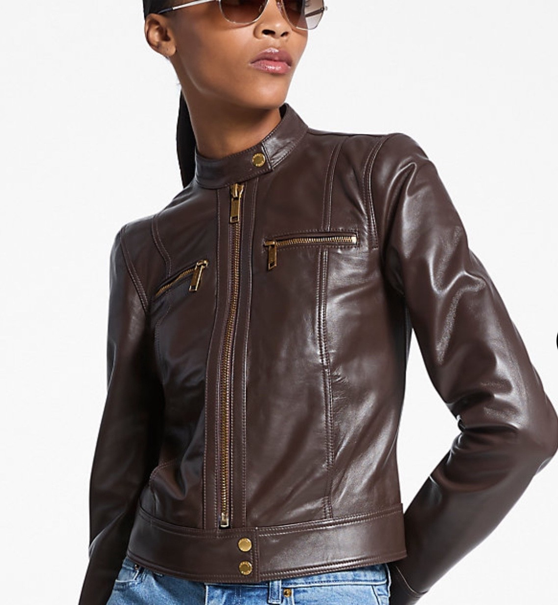 A get down brown leather jacket id just what you need for fall 2025. Checkout these selections. 🤎