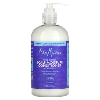 SheaMoisture, Scalp Moisture Conditioner, Aloe Butter with Vitamin B3, 13 fl oz (384 ml) | iHerb