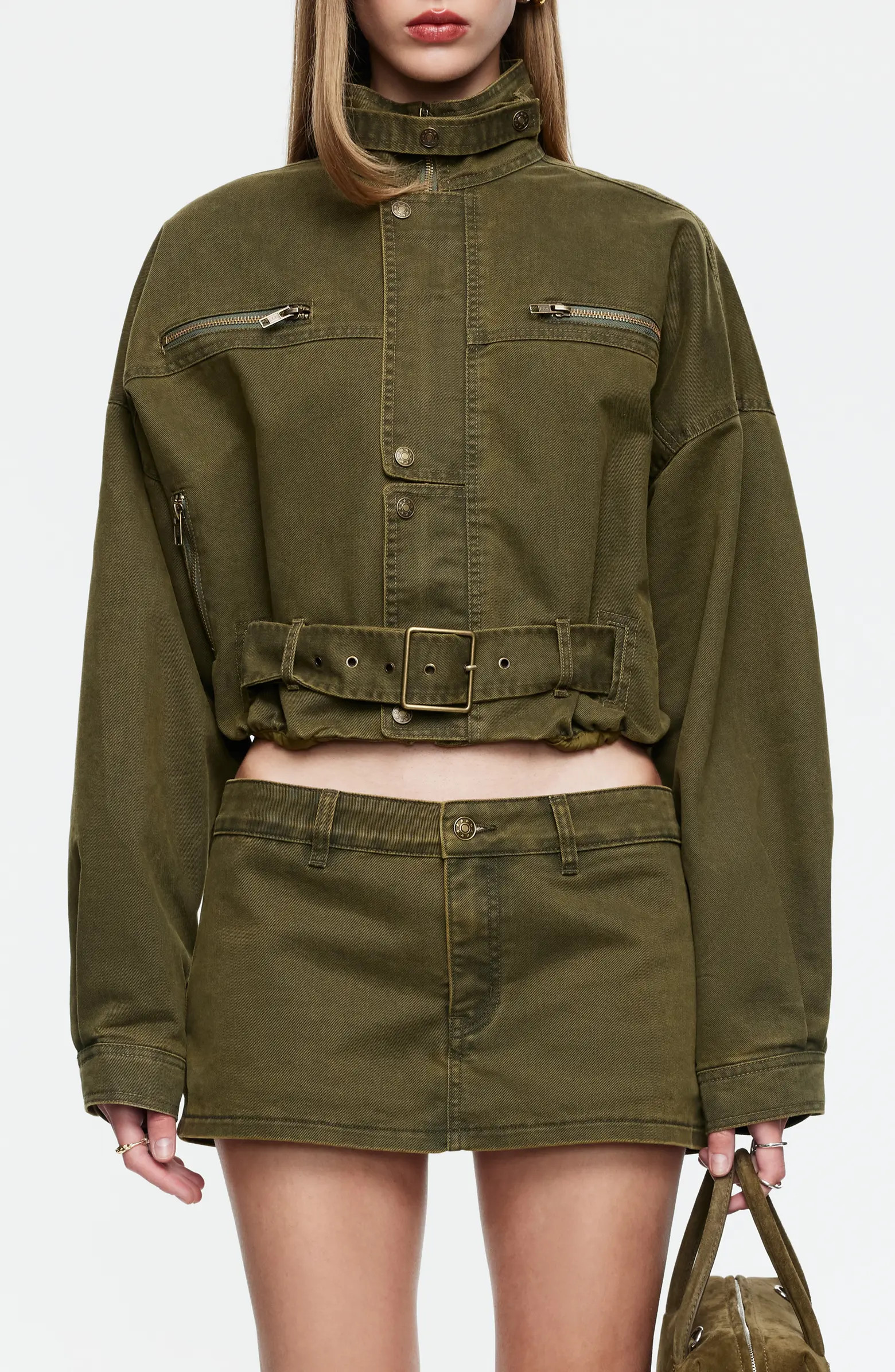 Rinata Cotton Blend Jacket | Nordstrom