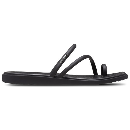Crocs Womens Crocs Miami Toe Loop Sandals - Womens Shoes Black Size 06.0 | Foot Locker (US)