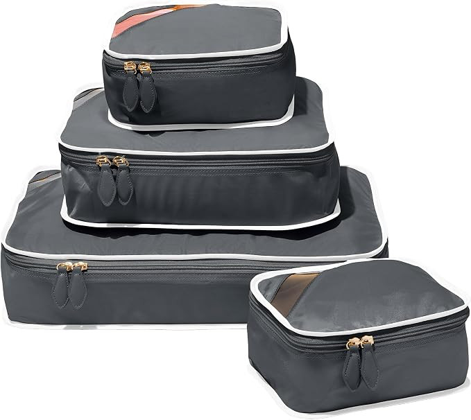 Paravel Packing Cube Quads | Luggage Organizer for Travel Accessories, Shoes, Toiletries, Laundry... | Amazon (US)