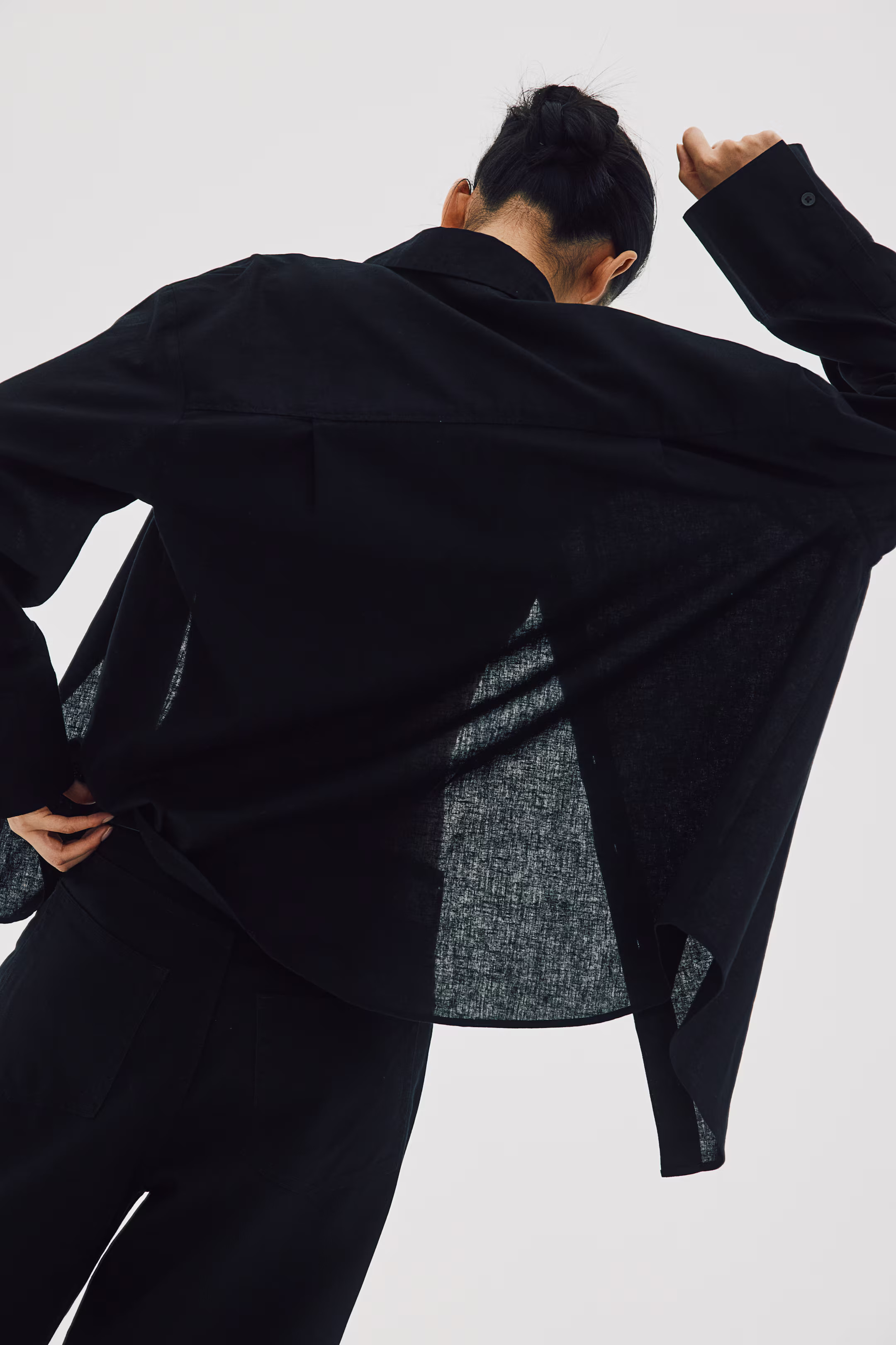 Linen-blend Shirt | H&M (US + CA)