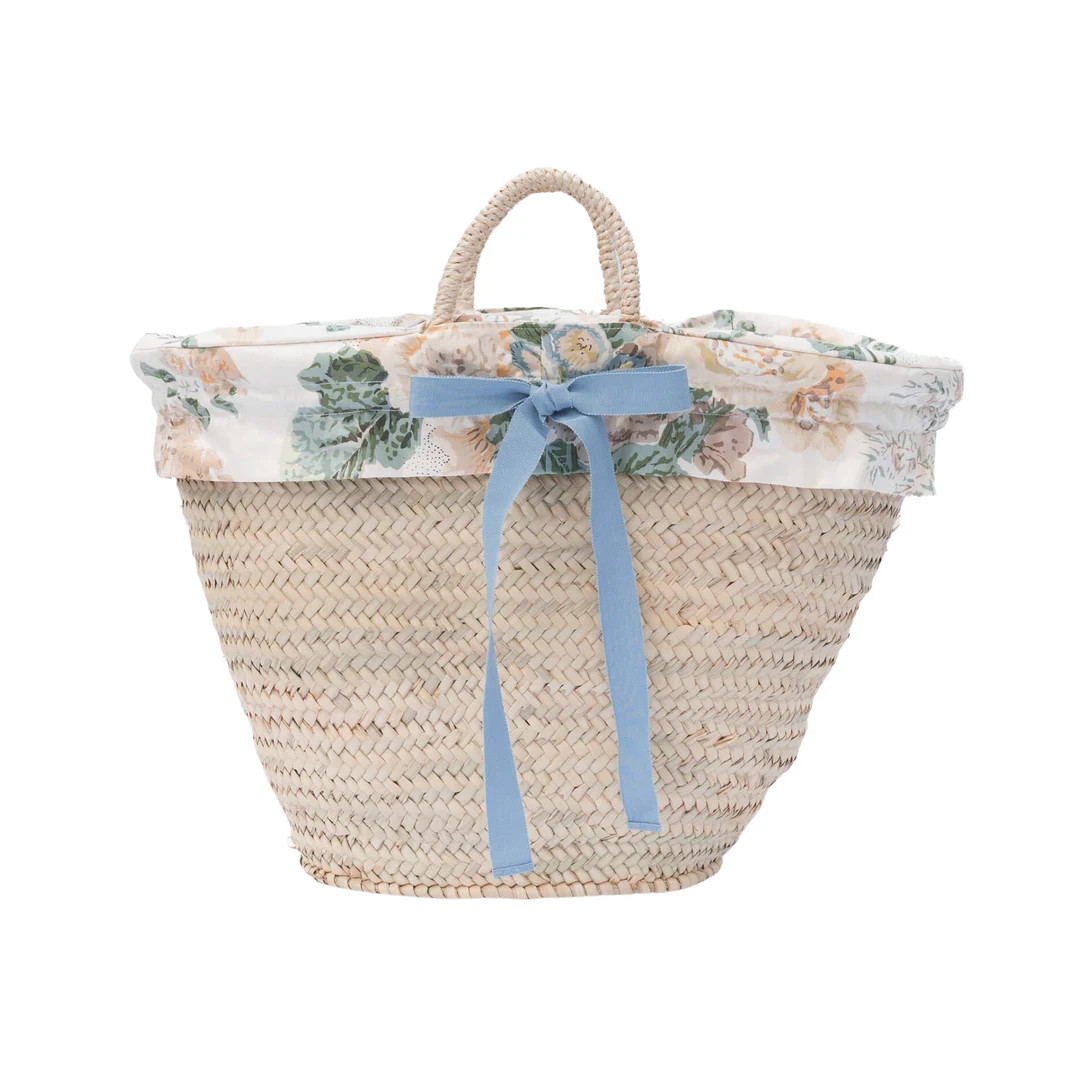 Lee Jofa Althea Lined Market Basket | Etsy (US)