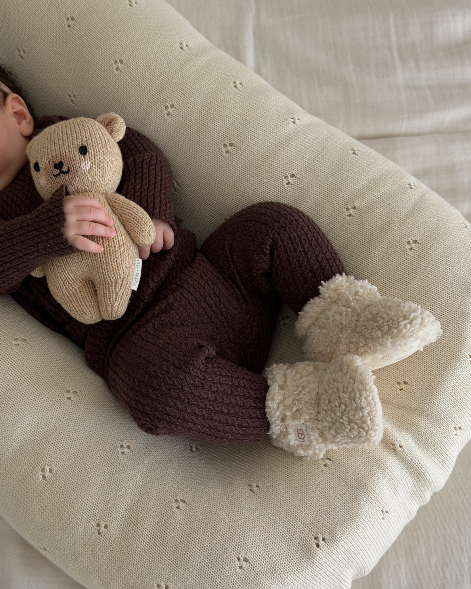 Cozy baby outfit for spring! 🤎 

#LTKmomlife #LTKootd #LTKBaby