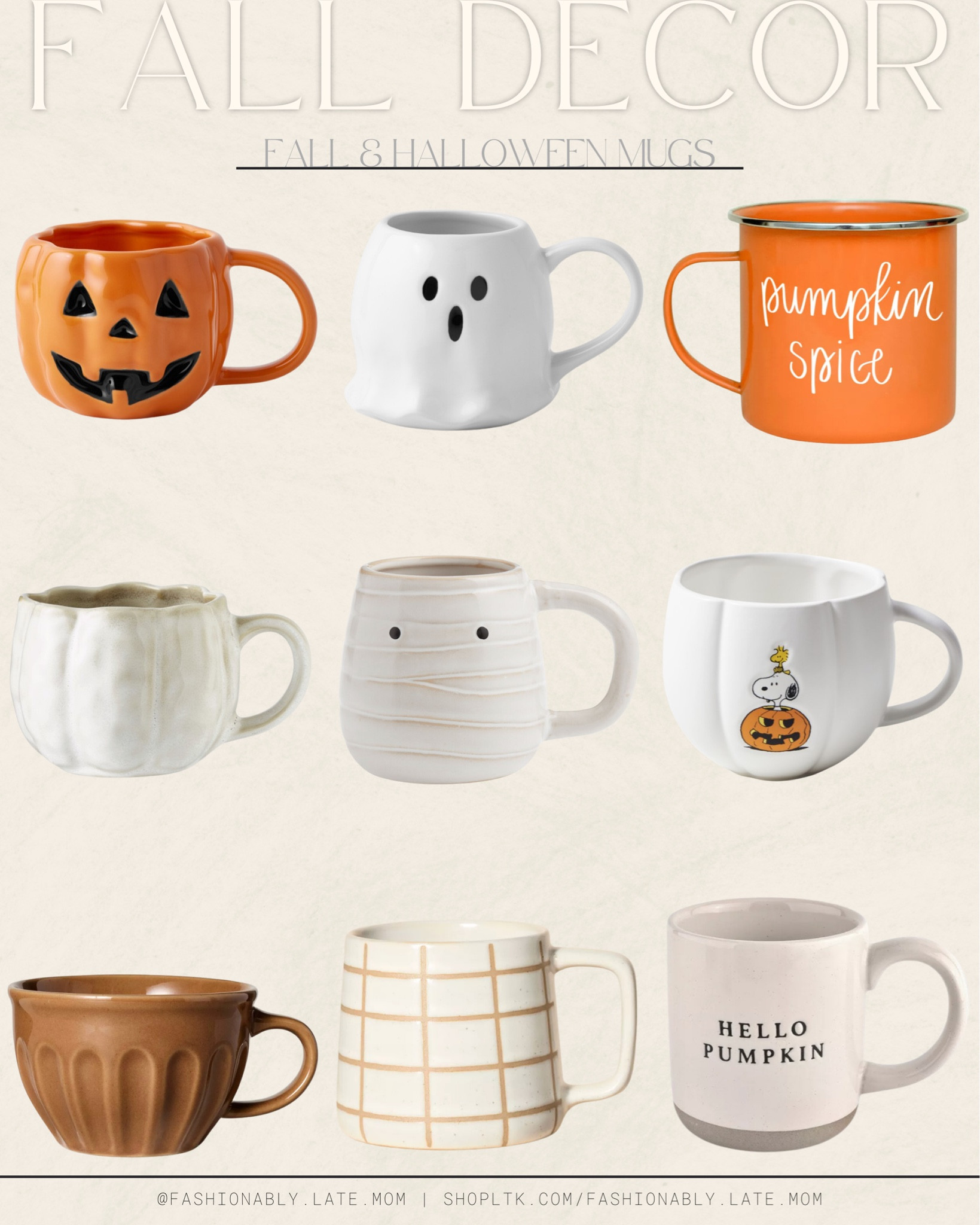 Fall & Halloween Mugs

Home style
Patio furniture
Spring home accents
Spring wall art
Raffia furniture
Bamboo furniture
Wicker furniture
Patio chairs
Summer Entertaining
Pool float
Pool furniture
Home decor
Affordable home
Glassware
Cookware
Aesthetic home
Silk robe
Silk pillowcase
Area rug
Accent chair
Living room furniture
Home style
Kitchen appliances
Walmart home
Home refresh
Dutch oven
Affordable home
Accent chairs

#LTKHome #LTKSaleAlert #LTKSeasonal