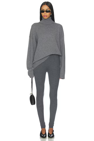 L'Academie by Marianna Ronny Turtleneck Sweater in Grey from Revolve.com | Revolve Clothing (Global)