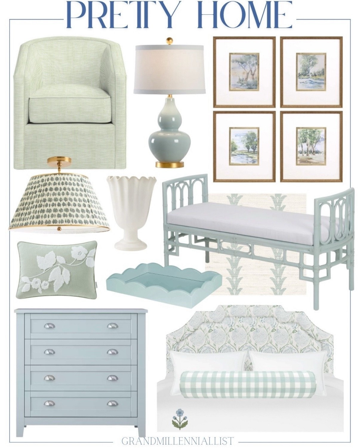 Pretty home finds in my favorite shade of blue! 

#LTKStyleTip #LTKHome