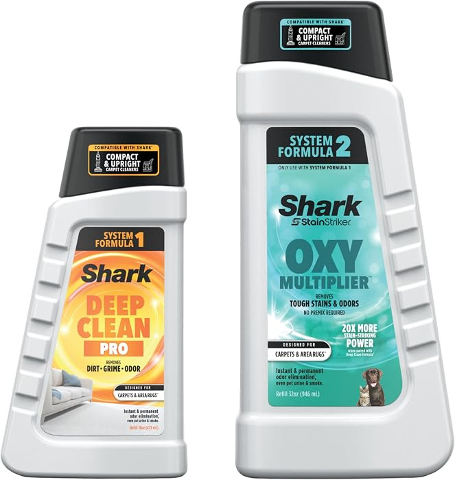 Shark Deep Clean Pro & OXY Formula Bundle for Tough Stains/Odor PXCMBUNDLE | Amazon (US)