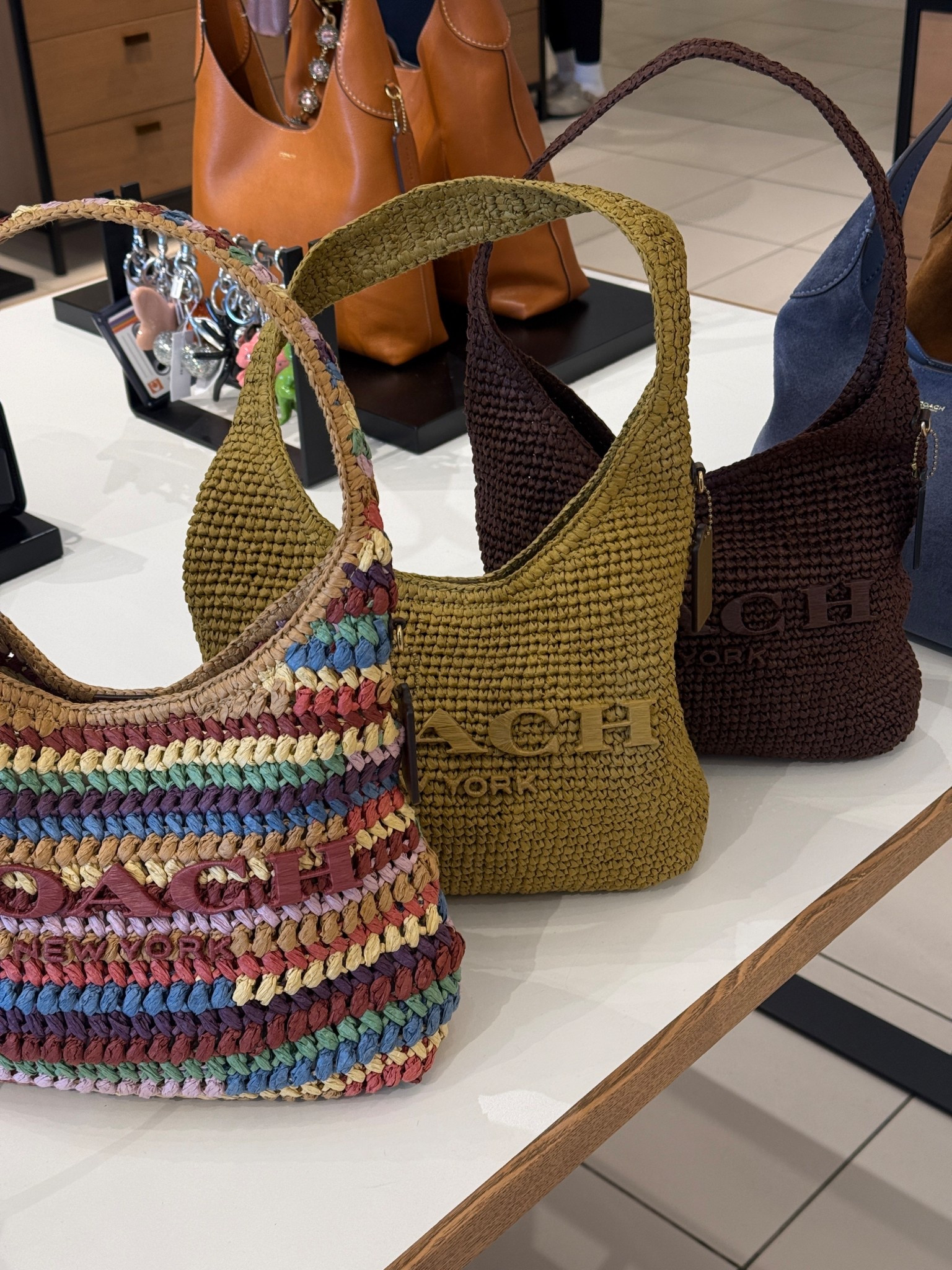 Rafita Coach bah. Straw bag. Vacation bag. Resort bag. Summer bag. Coach outlets 

#LTKSeasonal #LTKTravel #LTKSwim