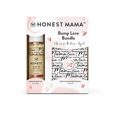 The Honest Company Honest Mama Body Butter + Body Oil Gift Set | Target
