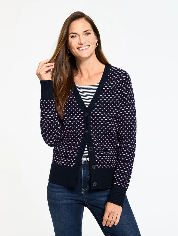 Heart Cardigan | Talbots