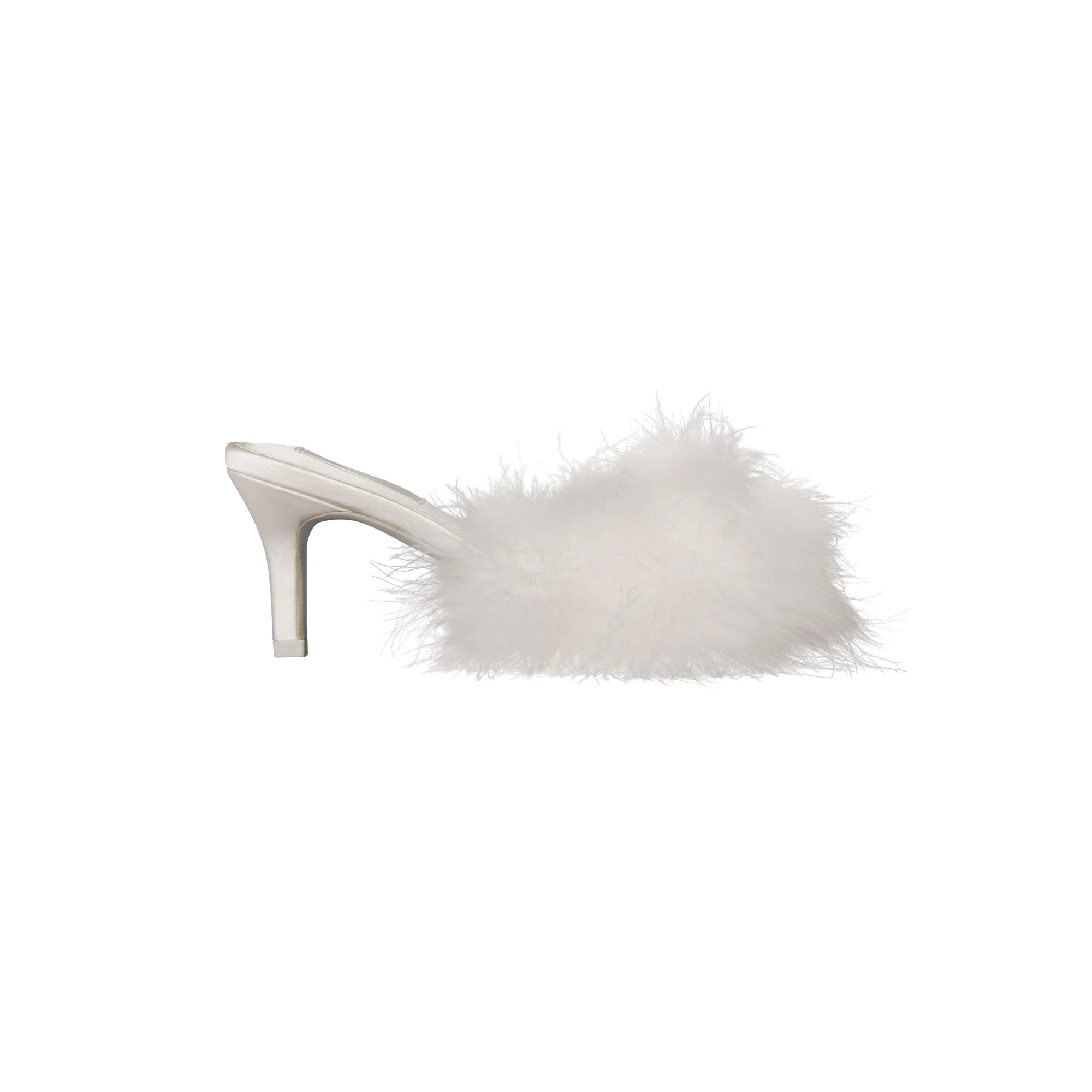 FEATHER KITTEN HEEL | IVORY | SKIMS | SKIMS (US)