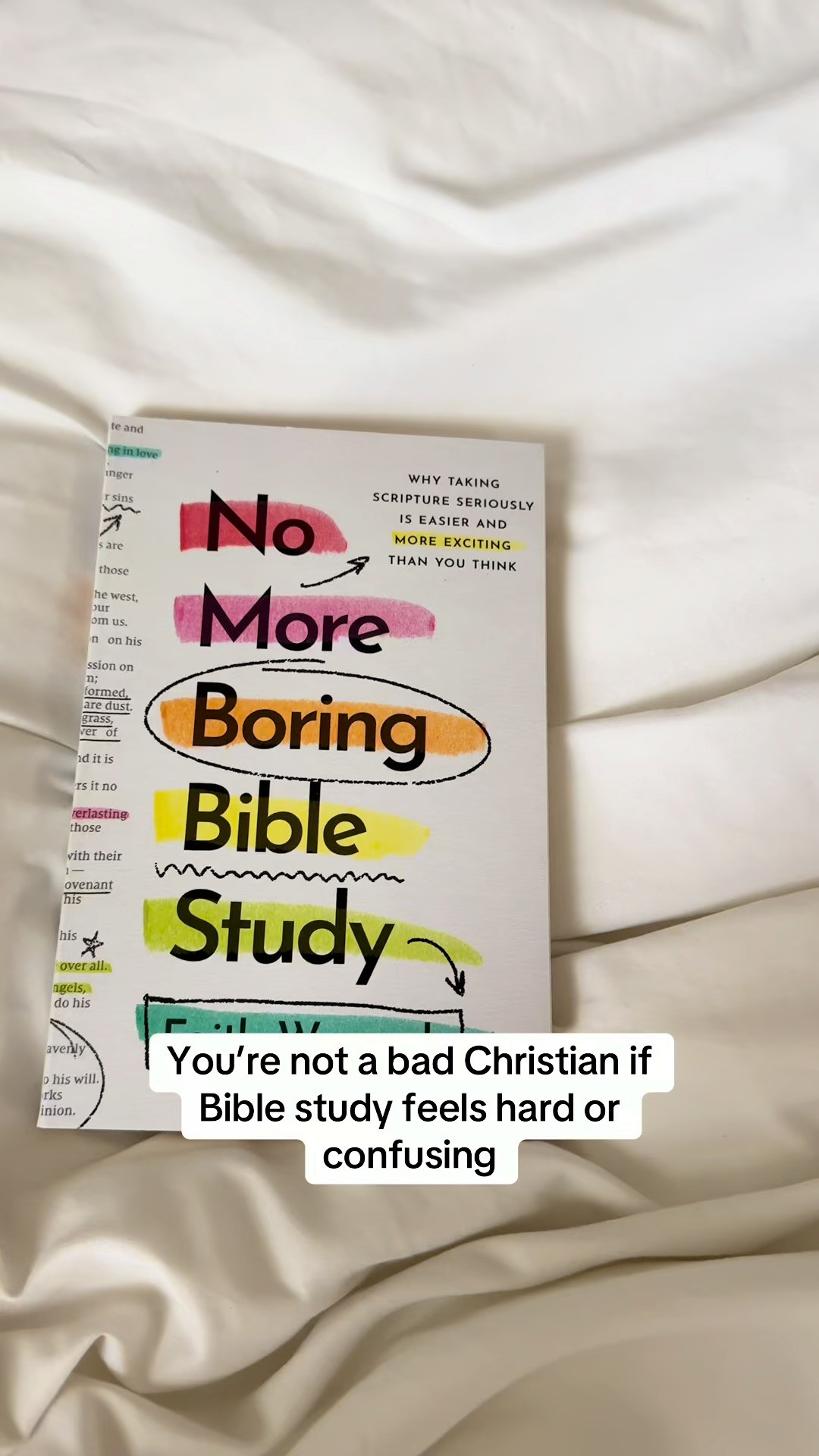 No More Boring Bible Study by Faith Womack helps you finally understand Scripture in a way that feels doable, engaging, and life-giving. It replaces guilt with clarity and turns Bible study into something you actually look forward to

#biblestudyhelp #christianwomen #faithjourney #biblestudyforbeginners #christianbooks  

 

#LTKdayinmylife #LTKgrwm #LTKootd