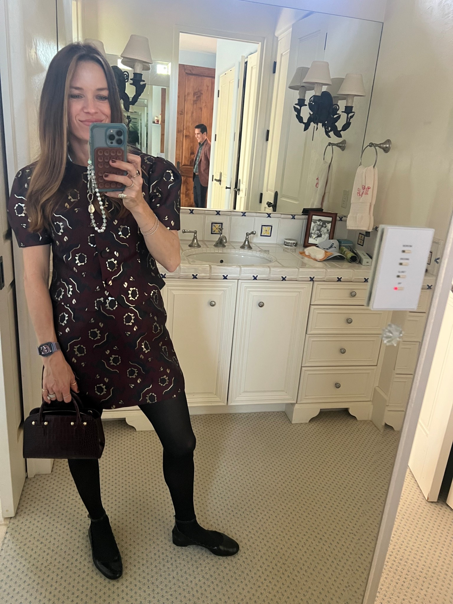 Wedding guest dress, hill house top, quiet luxury, mom outfit, o blood, wine color, hill house home partner, nap dress nation 

#LTKootd #LTKValentine #LTKOver40