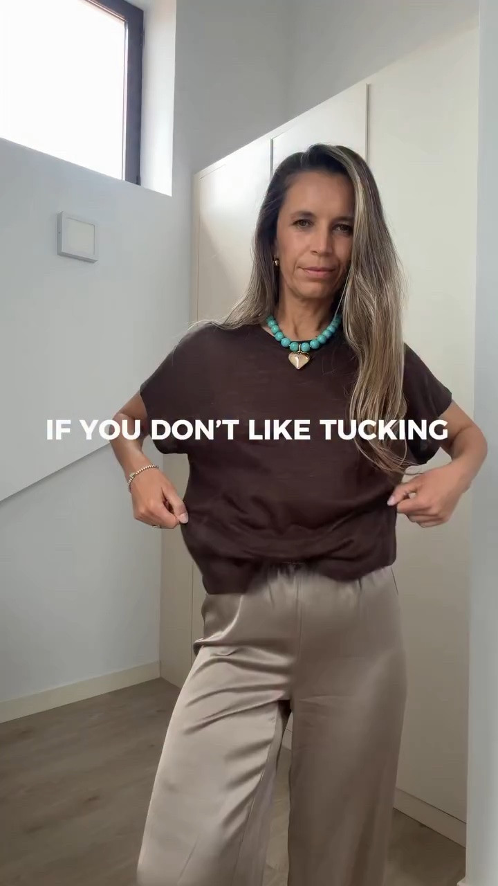 Comment WANT and I’ll send it to you 💋 

This gold pin comes in a set of 6. I absolutely love all pearl colors 😊 so many uses! Checkout my other videos 
‼️ copy this into tour browser for links: https://geni.us/pingold

#fashionover50 #fashionover40 #styletips #howtohidetummy
