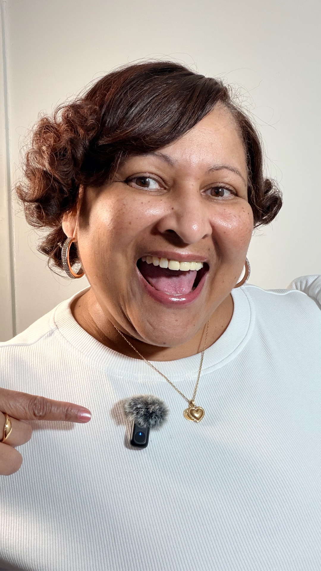 This wireless lapel mic is so cute and super affordable! 
But I was struggling to get it in position and so I figured out this tip so I’m sharing it with you today and if you have one of these mics let me know if this helps!

It is the Hollyland Lark A1 and I give it a 10 out of 10
Enjoy 🙋🏽‍♀️

#LTKdayinmylife #LTKvlog