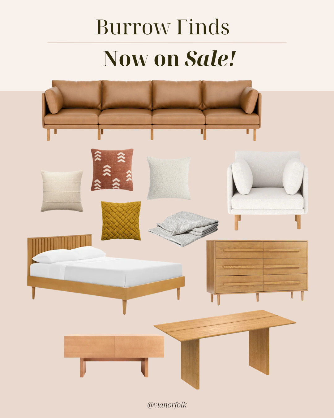 Lots of Burrow pieces currently on sale - we used Burrow in the Berkshires house and all held up well! Great for a rental or kid-friendly.
Linked below. 

 #LTKHome #LTKSaleAlert