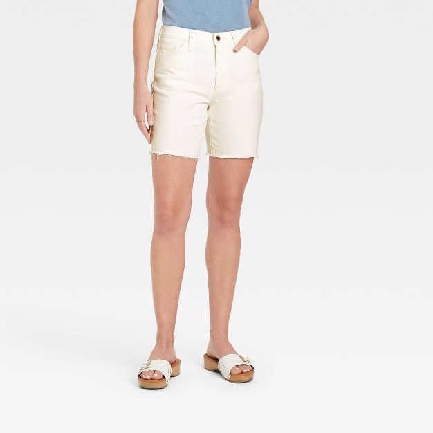 Women's High-Rise Vintage Bermuda Jean Shorts - Universal Thread™ | Target