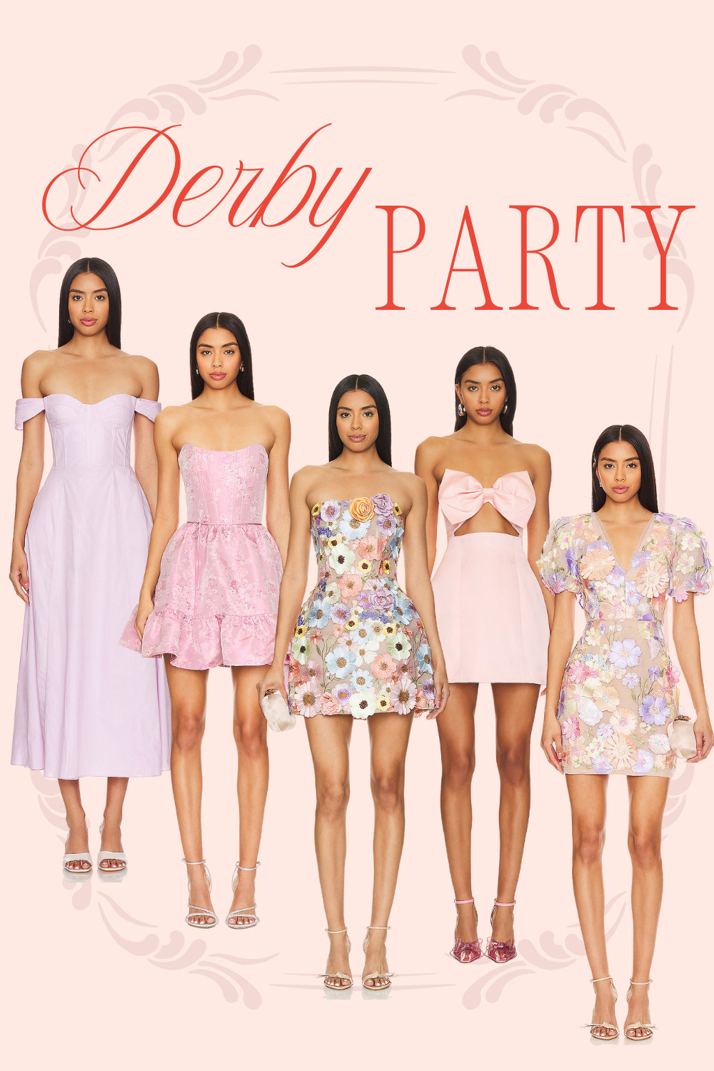 Add a pop of pink to your Derby Day style with this stunning pink Derby party dress! Perfect for a day at the races, this chic and feminine dress features a flattering silhouette that will turn heads. Whether you're sipping mint juleps or enjoying the thrilling races, this dress combines elegance with comfort. Featuring intricate details and a vibrant pink hue, it's the ultimate choice for fashion-forward derby-goers. Don't miss out on the opportunity to stand out in the crowd and elevate your event look. Shop now for the perfect blend of style and sophistication!"

Hashtags: 

 #DerbyDress #PinkDress #KentuckyDerby #DerbyOutfit #RacingFashion #PartyDress #Fashionista #ElegantStyle #DerbyDayStyle #PinkFashion #WomenStyle #RaceDayDress #ChicAndElegant #JulepReady #LTKSeasonal #LTKParties #LTKStyleTip