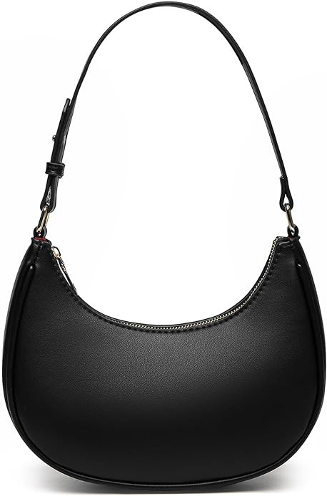 Barabum Retro Classic Clutch Shoulder Tote HandBag with Zipper Closure for Women | Amazon (US)