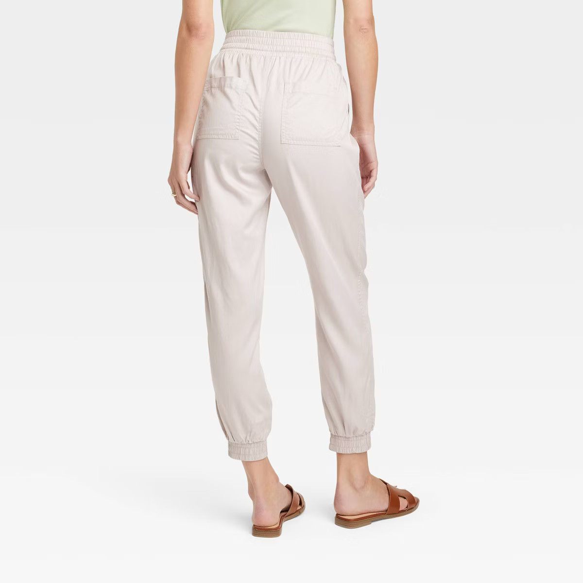 Women's High-Rise Modern Ankle Jogger Pants - A New Day™ | Target