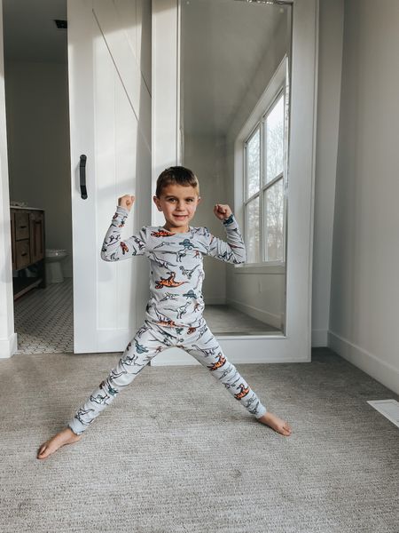 Nash got world’s comfiest jammies as well! These super soft jammies are our favorites, once you try them you won’t go back!

#LTKbaby #LTKkids #LTKunder50