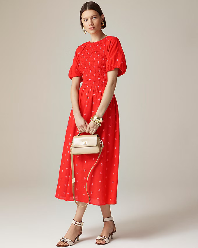 Meadow dress in cotton poplin | J. Crew US