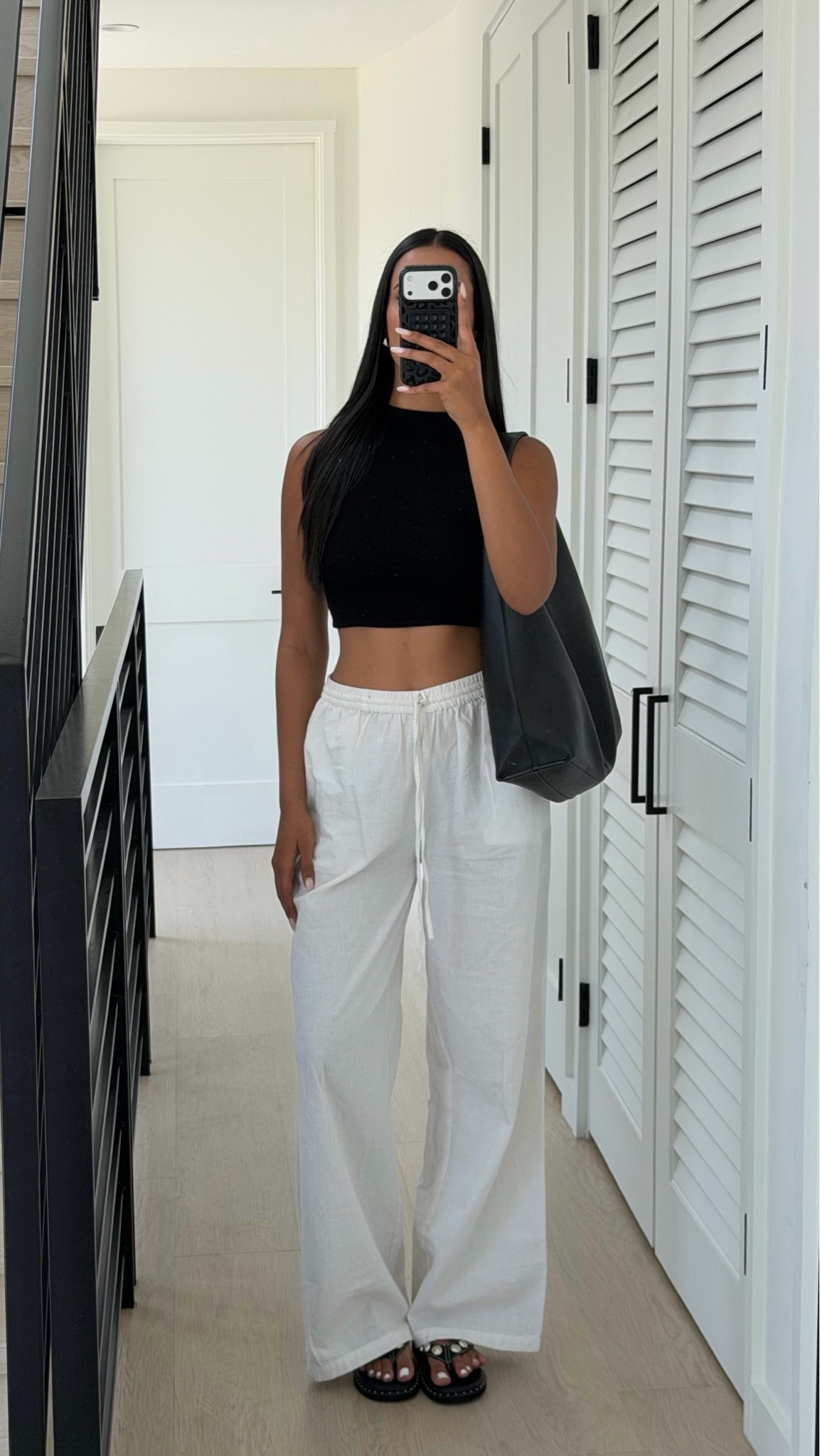 Tall girl friendly white linen trousers🤍

#LTKTall #LTKootd #LTKWorkwear