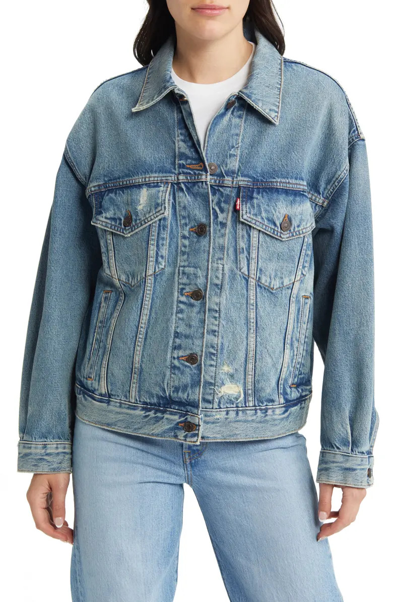 '90s Denim Trucker Jacket | Nordstrom
