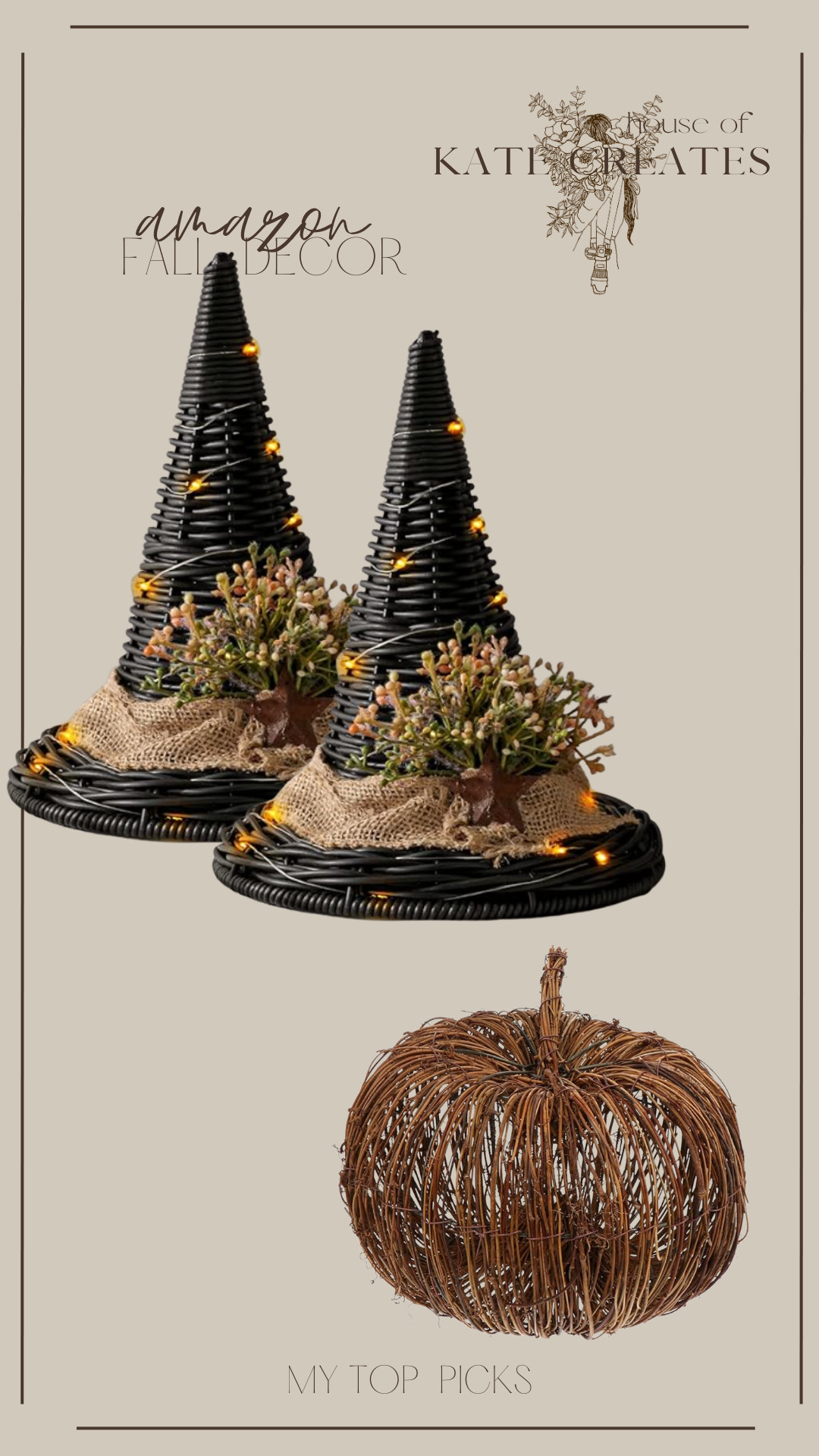 cutest table top decor for halloween 

 #LTKSeasonal #LTKHome