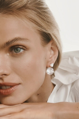 Floating Crystal Earrings | Anthropologie (US)