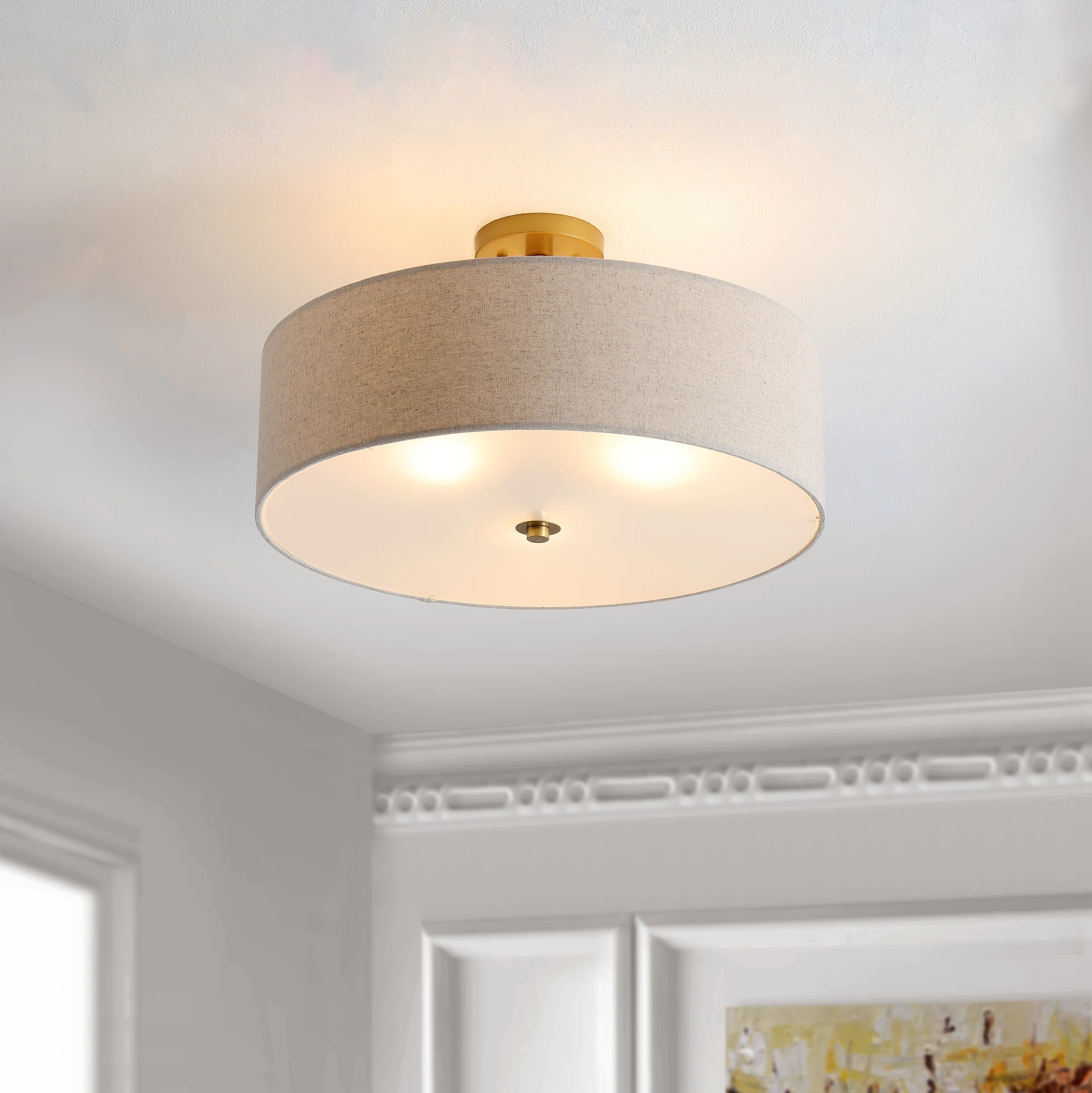 Romines Semi Flush Mount | Wayfair North America