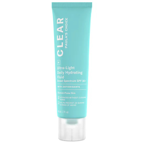 CLEAR Ultra-Light Daily Hydrating Fluid SPF 30+ - Paula's Choice | Sephora | Sephora (US)