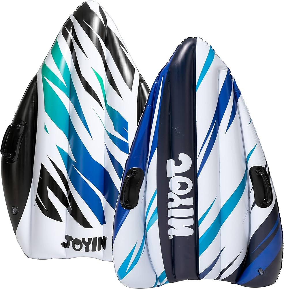 JOYIN Inflatable Snow Sleds (2 Pack), 40" Heavy Duty Snow Tube with Handles, Snow Sled for Kids a... | Amazon (US)