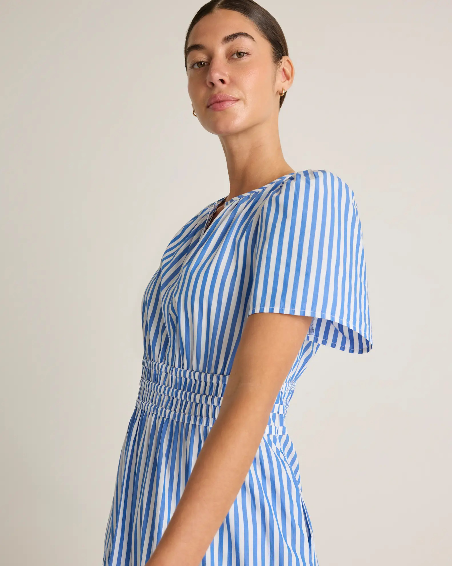 100% Organic Cotton Tiered Maxi Dress | Quince