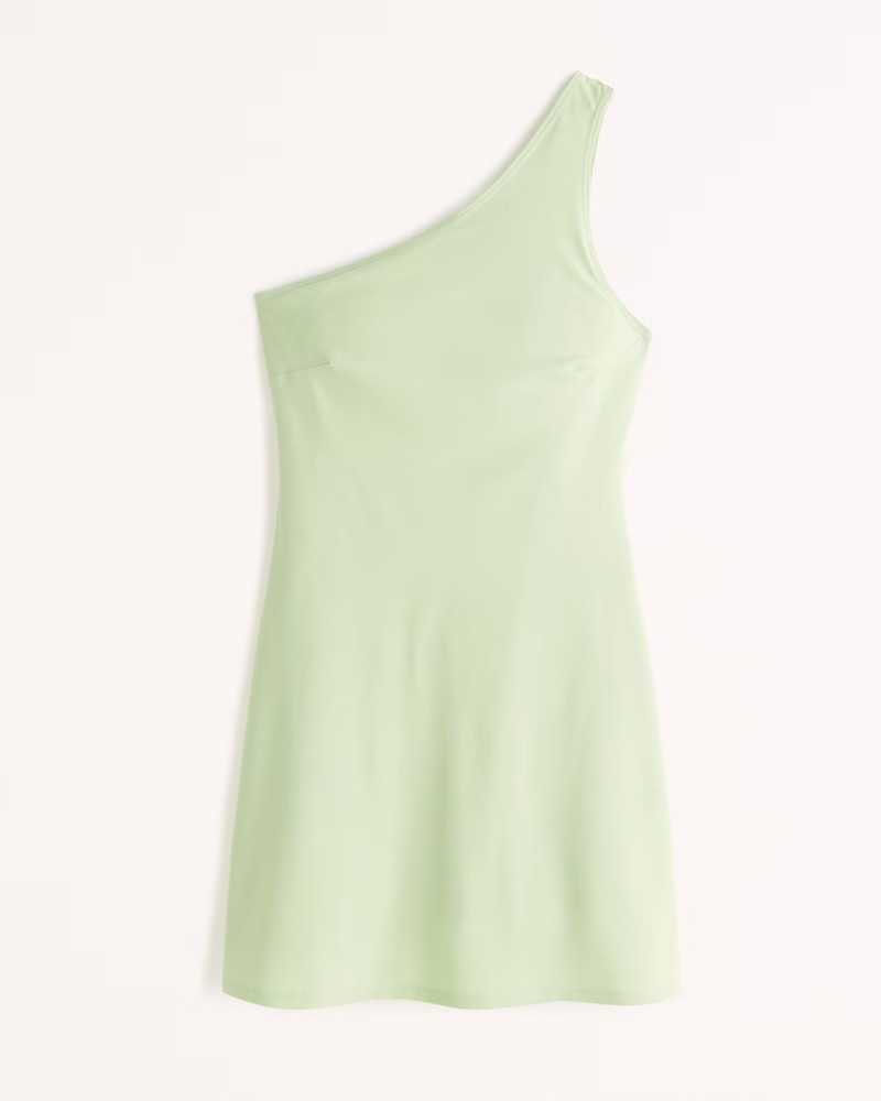 One-Shoulder Traveler Mini Dress | Abercrombie & Fitch (US)