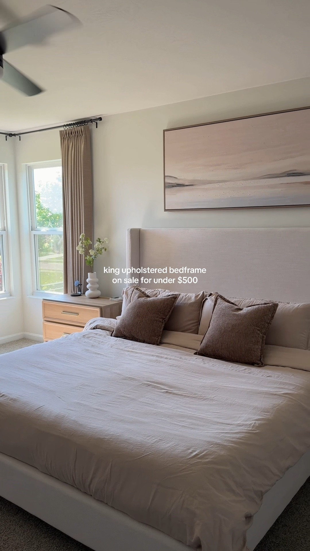 King upholstered bedframe 

#wayfair #bed #bedframe @Wayfair

#LTKSaleAlert #LTKHome