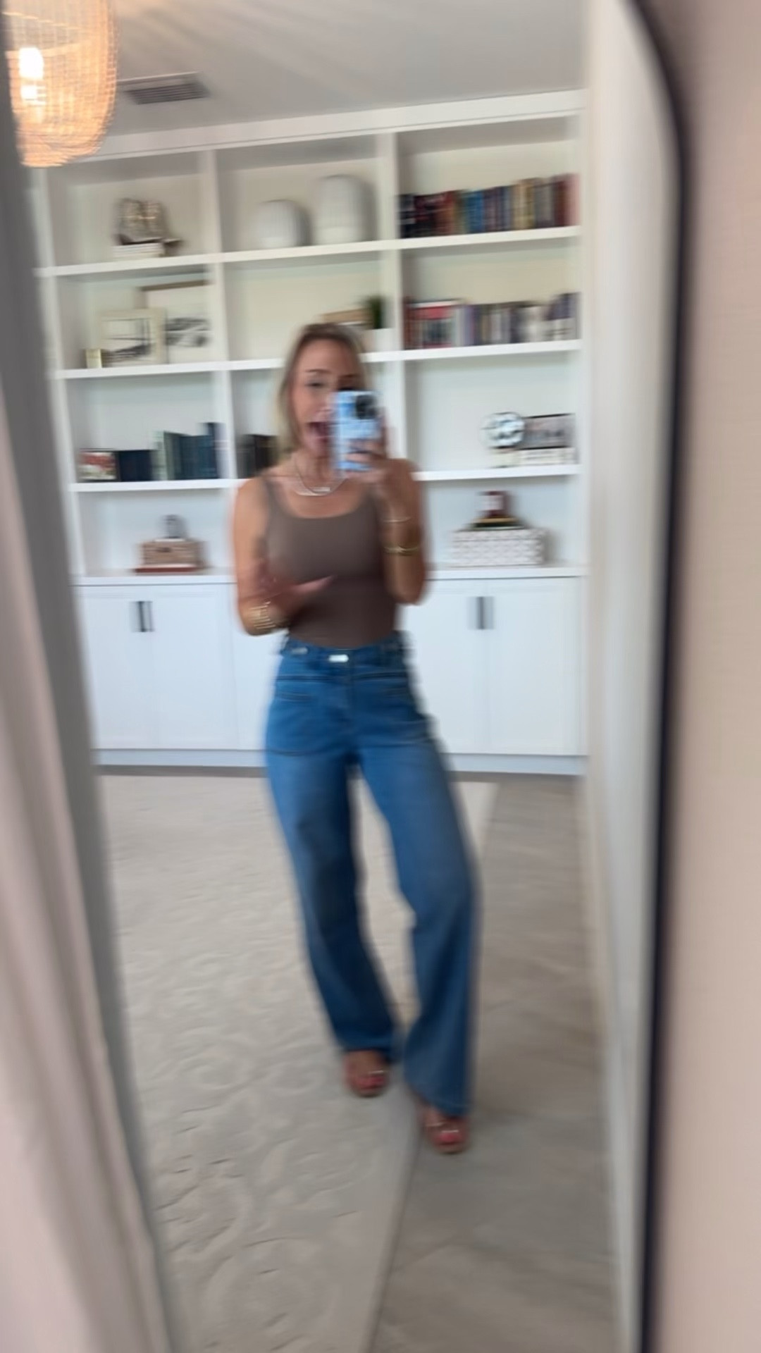 Amazon - spring sales & summer sweaters. Adjustable Waist Wide Leg Jeans - size XS, Regular. 5 colors (this is “Light Blue”). Has a coupon.

 

#LTKSeasonal #LTKOver40 #LTKSaleAlert