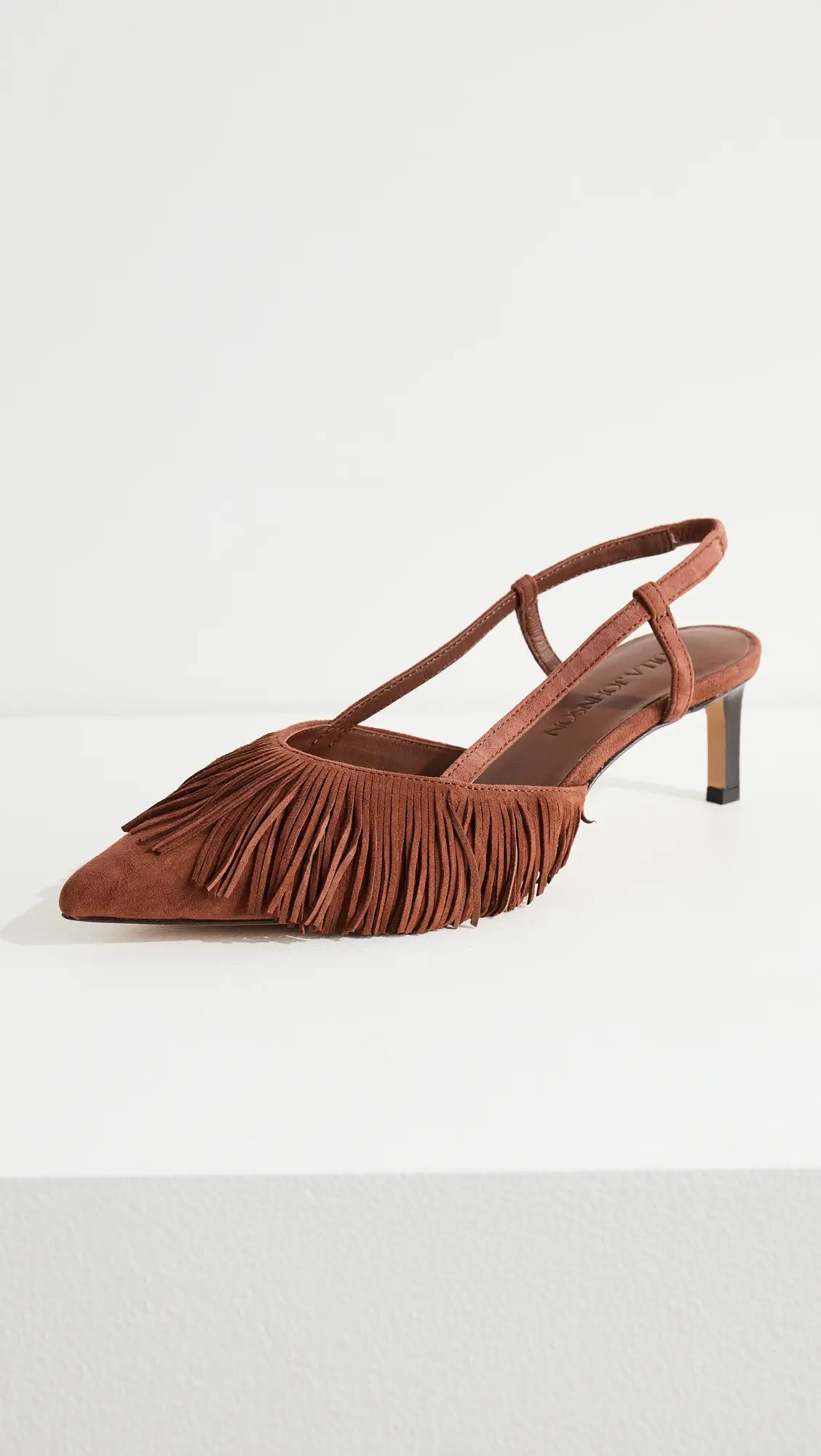 Ulla Johnson Shira Fringe Sling Backs | Shopbop | Shopbop